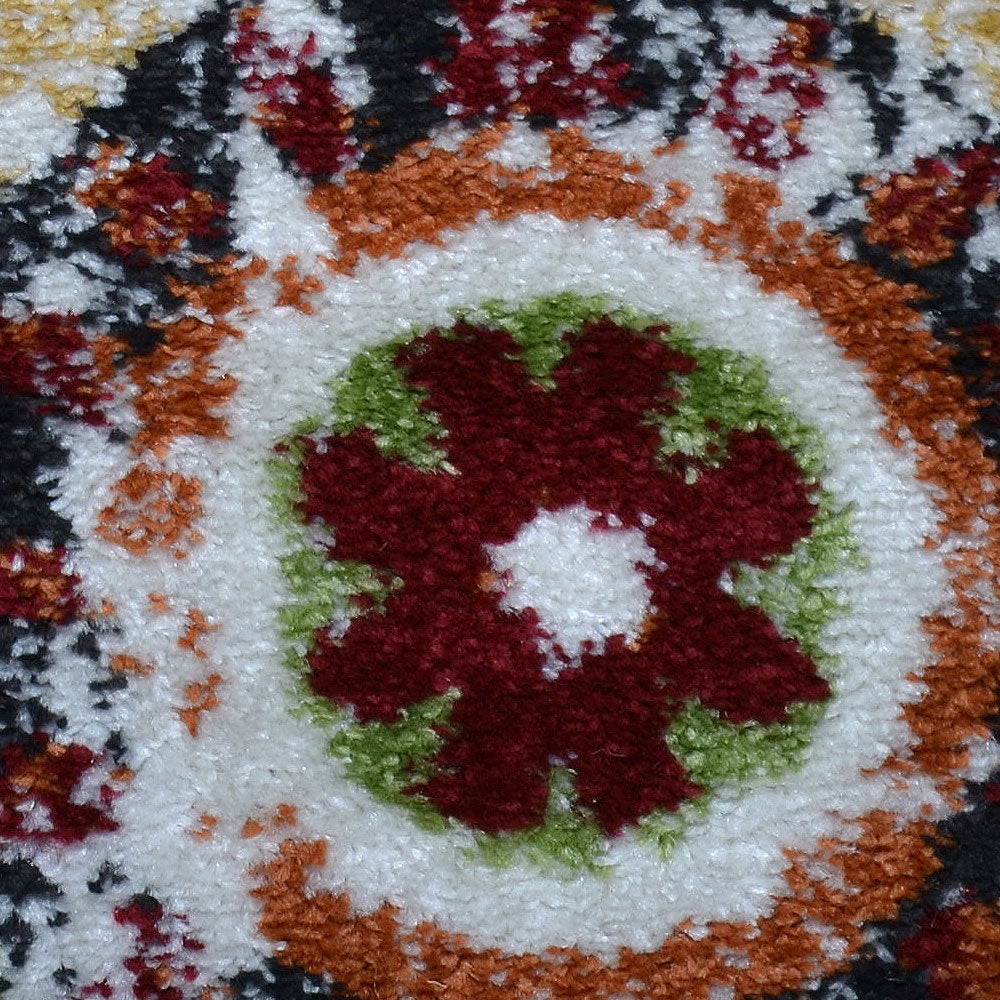 Rose Machine Woven Rug
