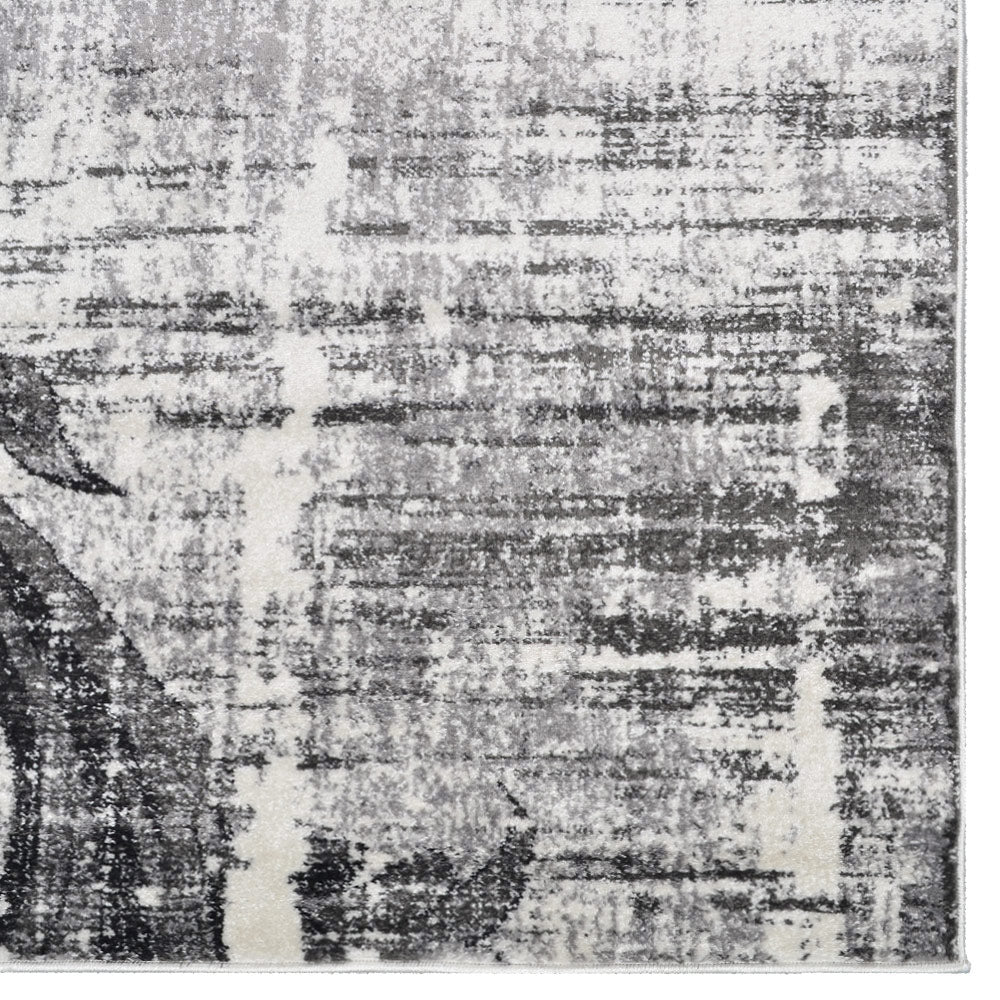 Petal Machine Woven Rug