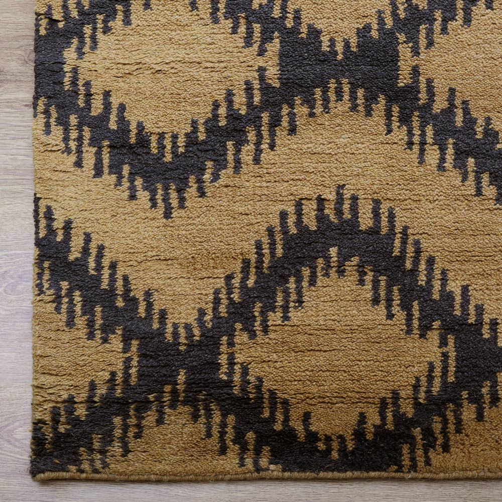 Braided Hand Knotted Rug