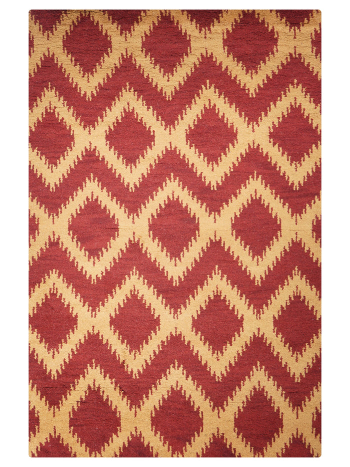 Braided Hand Knotted Rug — rug only