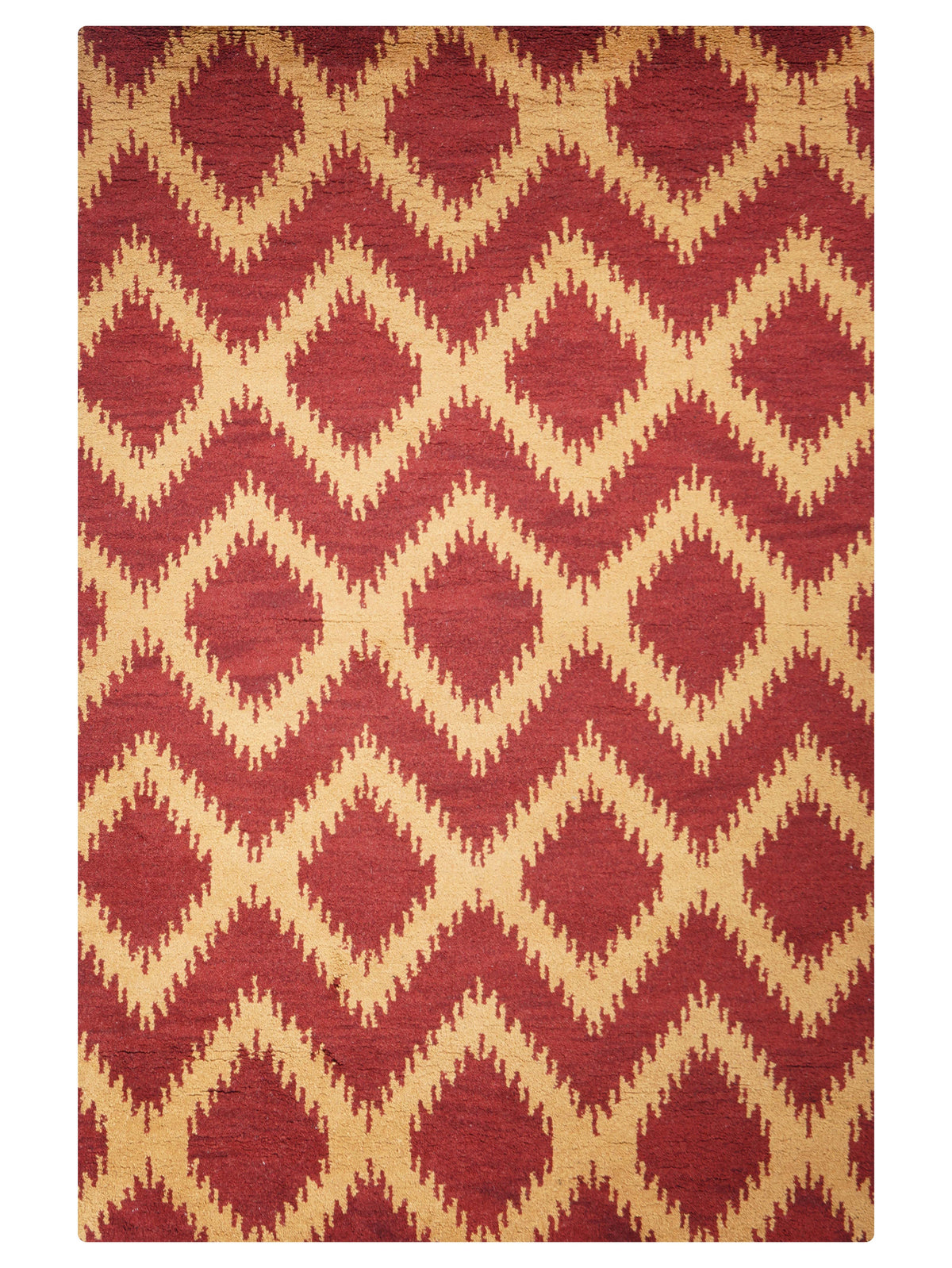 Braided Hand Knotted Rug