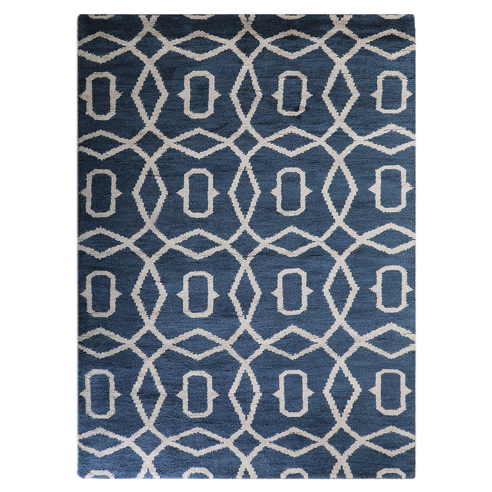 Hexagonal Blue Beige