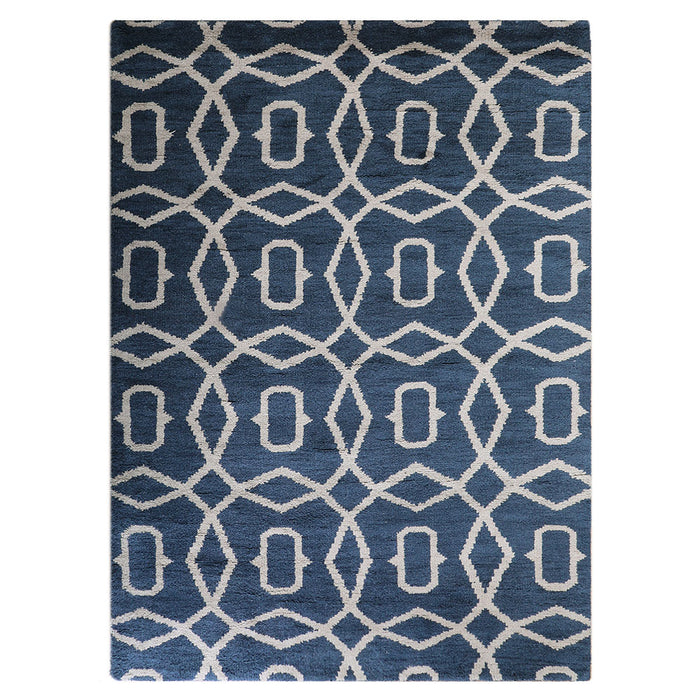 Hexagonal Blue Beige