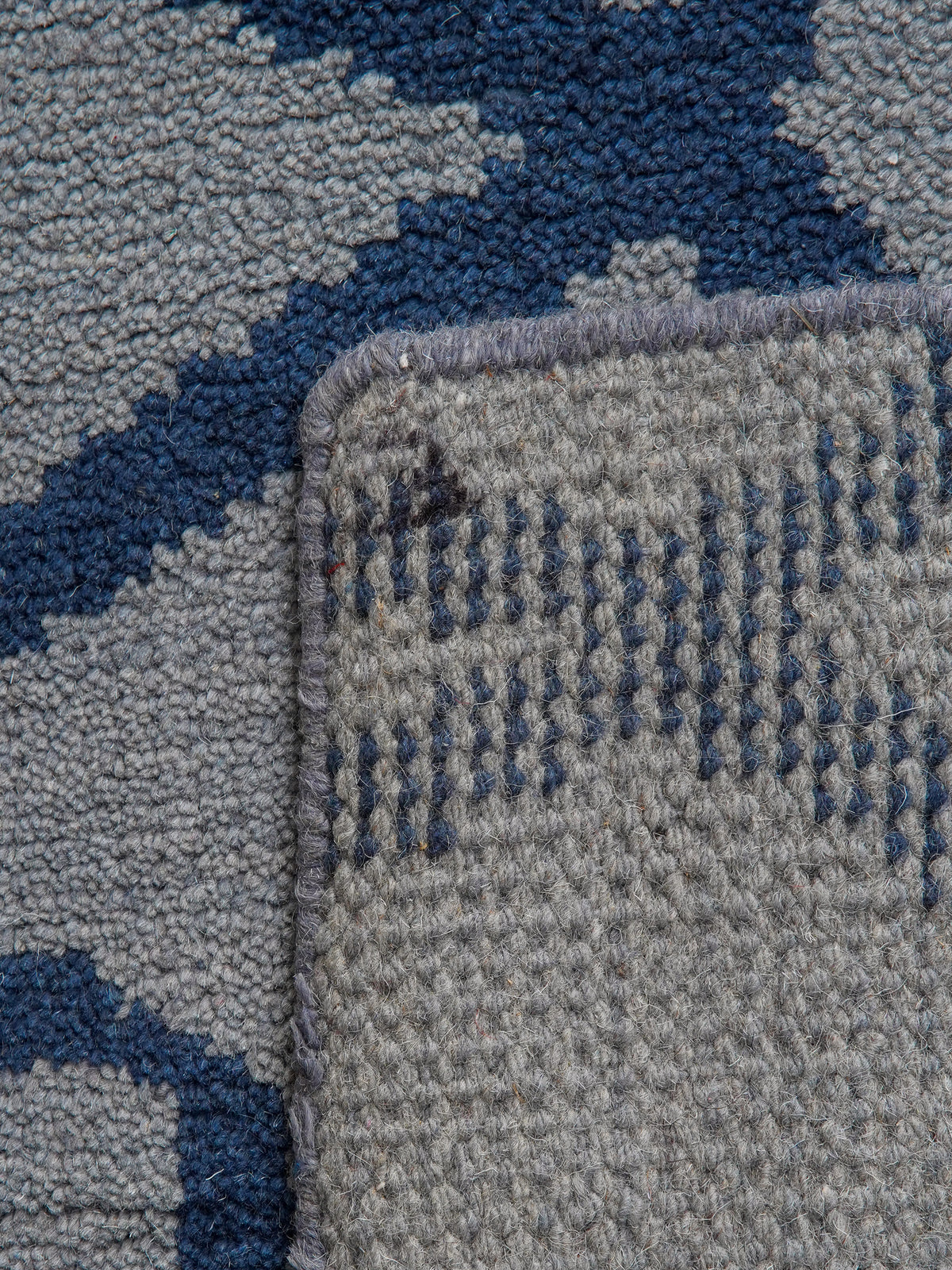 Hexagonal Hand Knotted Rug
