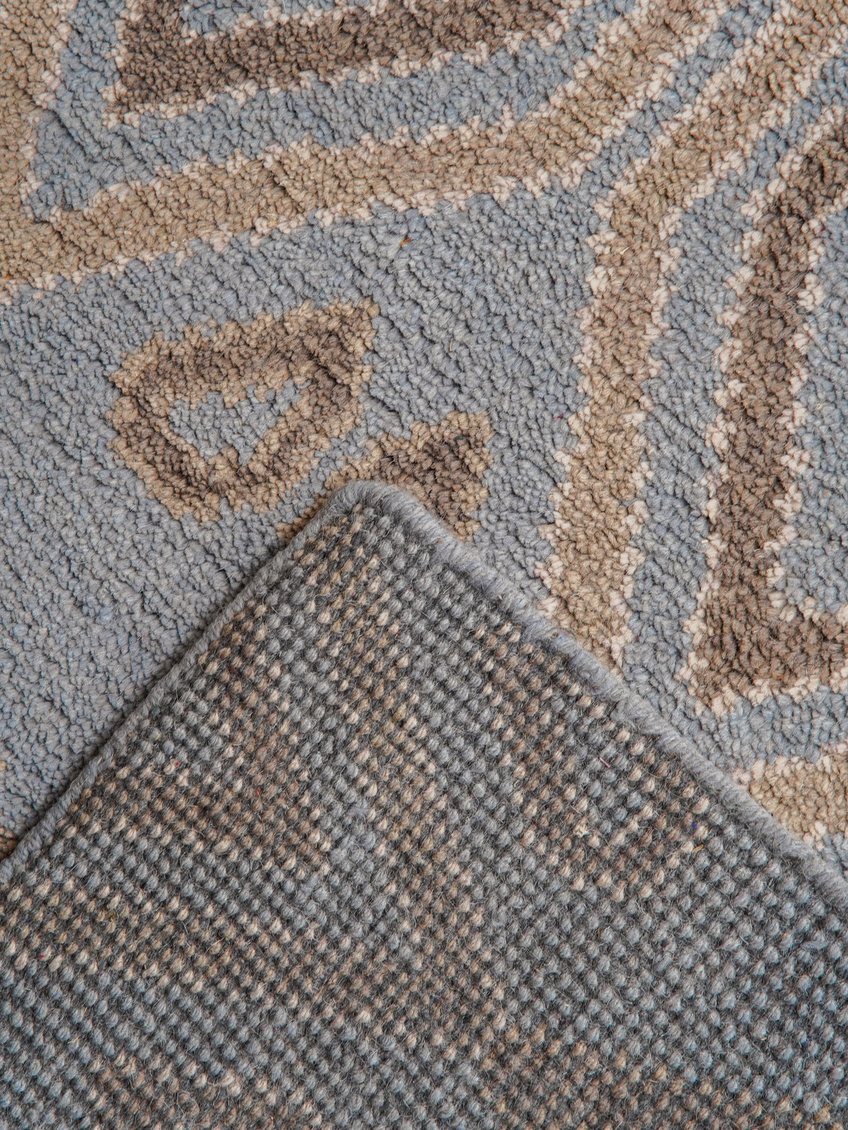 Honeycombed Hand Knotted Rug