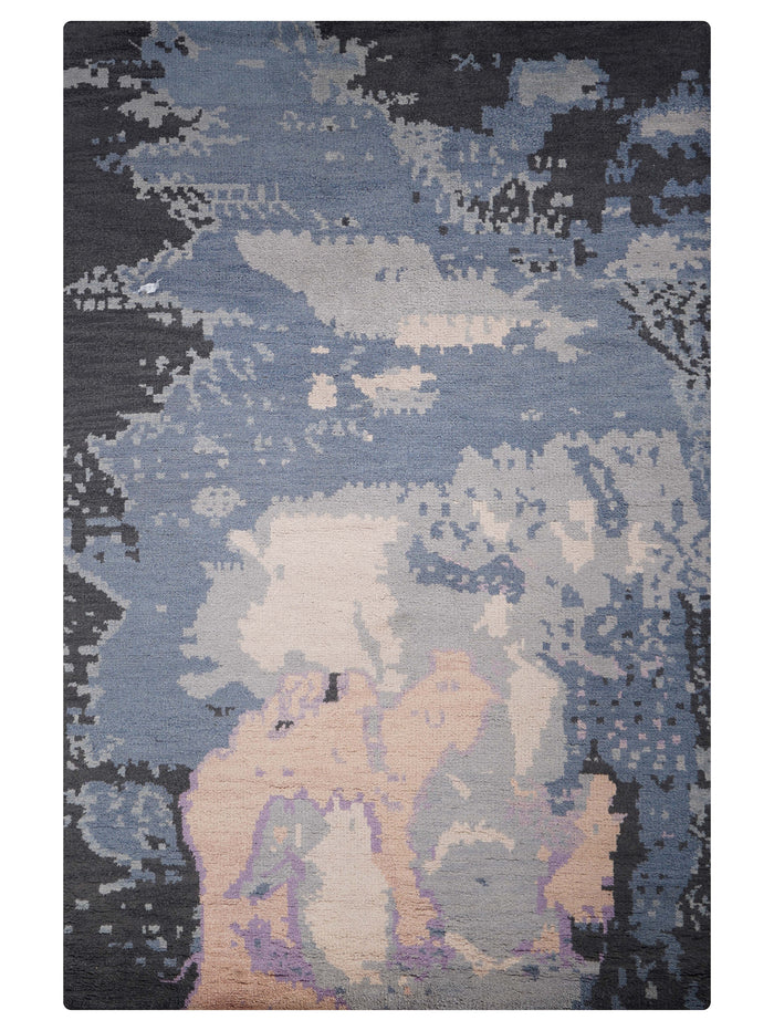 Quasar Hand Knotted Rug — rug only