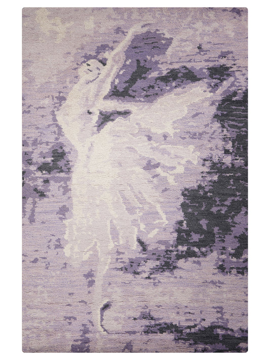 Solitude Hand Knotted Rug