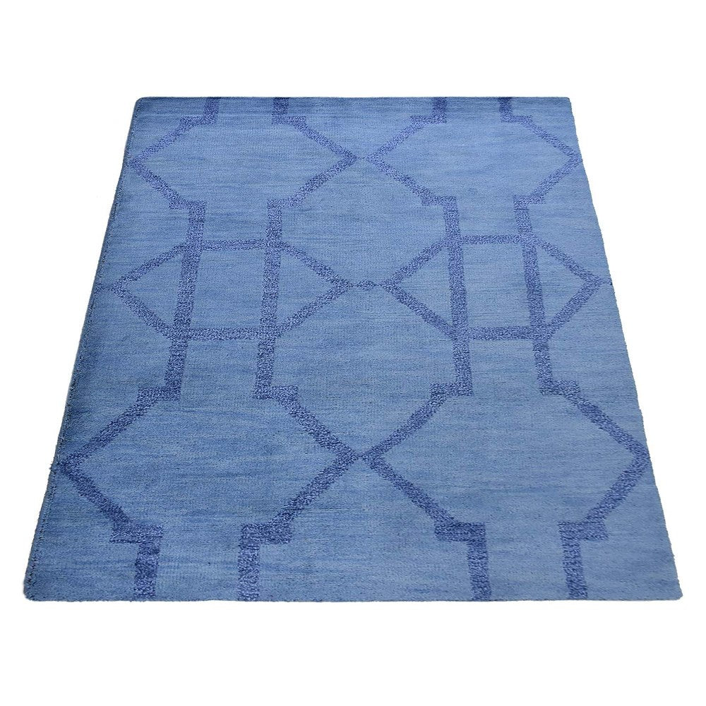 Interwoven Hand Knotted Rug