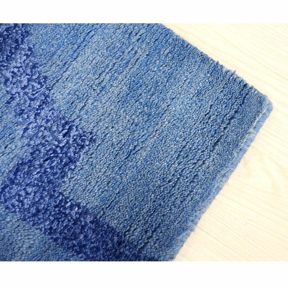 Interwoven Hand Knotted Rug