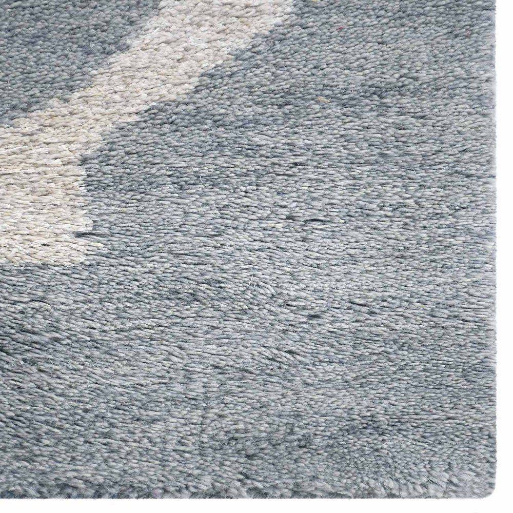 Interwoven Hand Knotted Rug