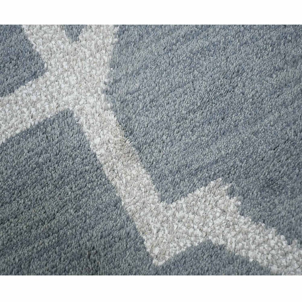 Interwoven Hand Knotted Rug