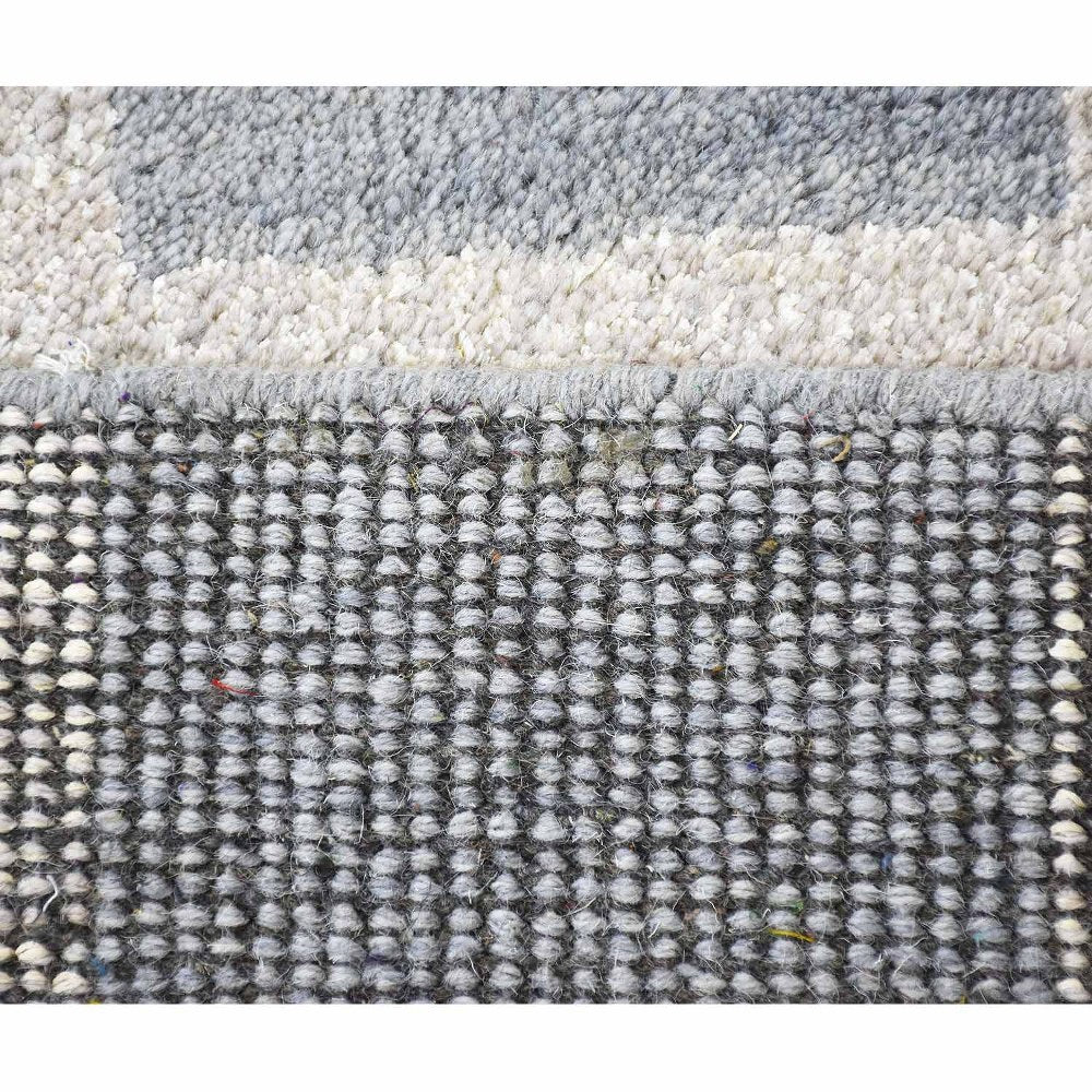 Interwoven Hand Knotted Rug