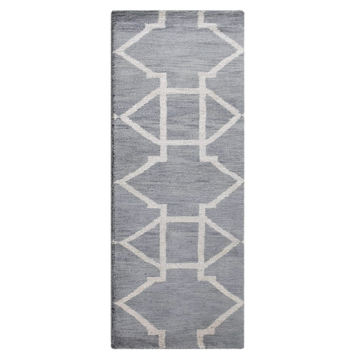 Interwoven Hand Knotted Rug