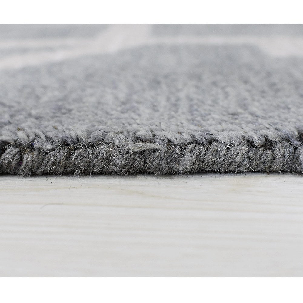 Interwoven Hand Knotted Rug