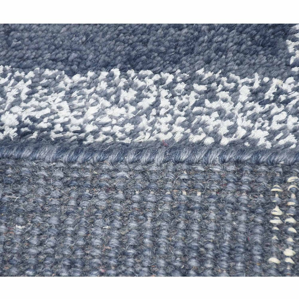 Interwoven Hand Knotted Rug