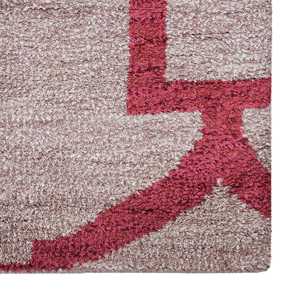 Striped Hand Knotted Rug