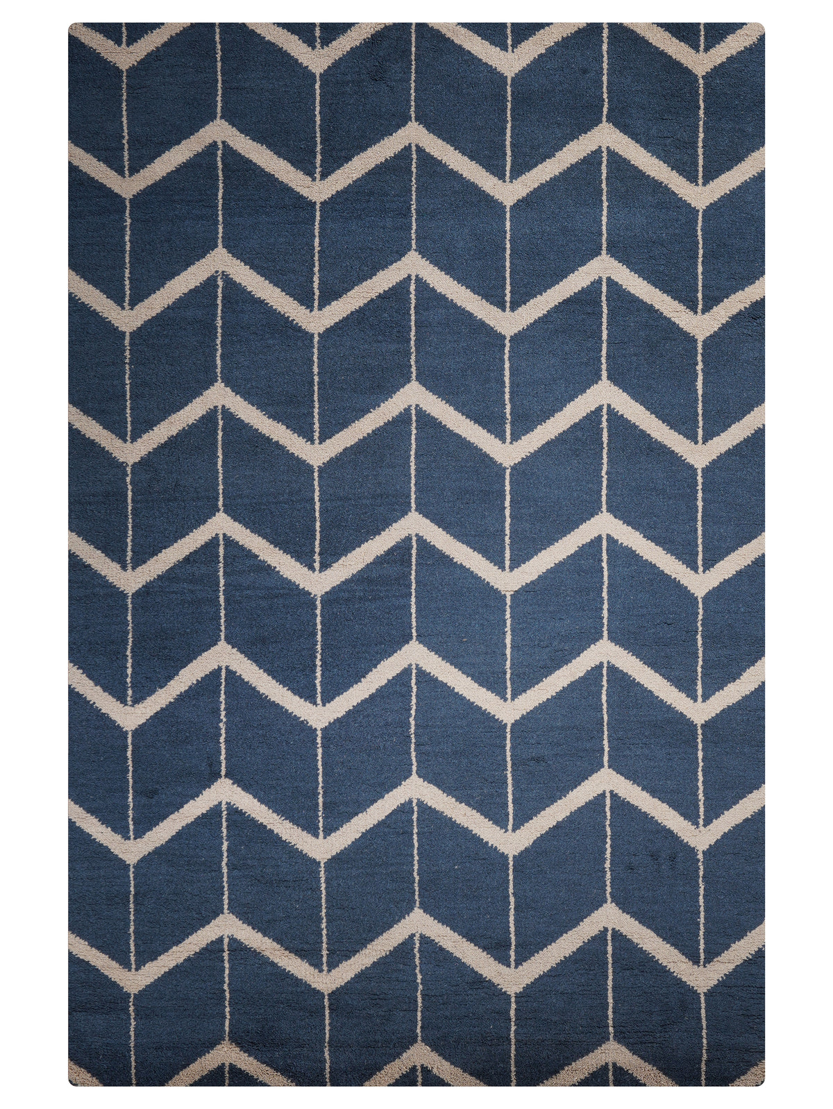 Parqueted Hand Knotted Rug