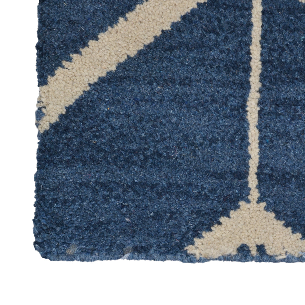 Parqueted Hand Knotted Rug