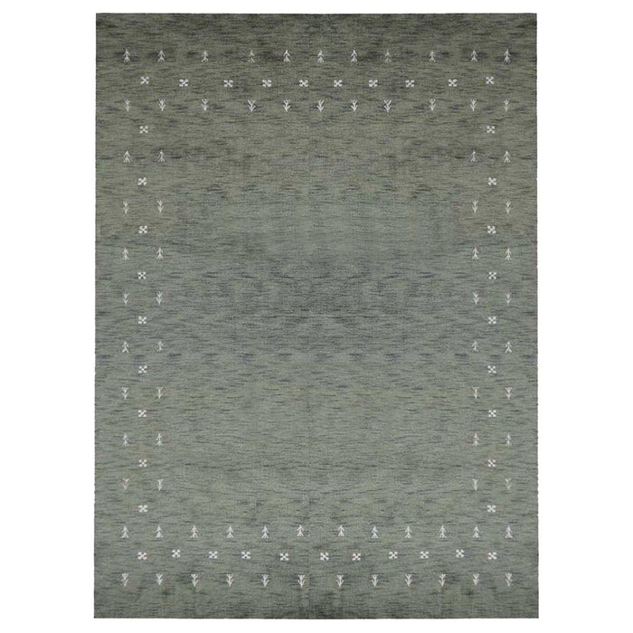 Parqueted Hand Knotted Rug