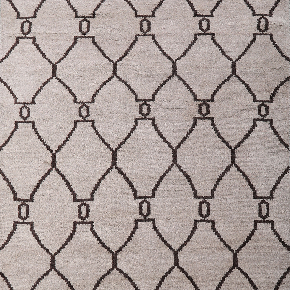 Trellis Hand Knotted Rug
