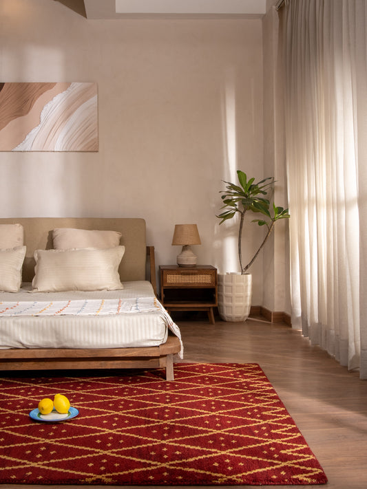 Starry Hand Knotted Rug