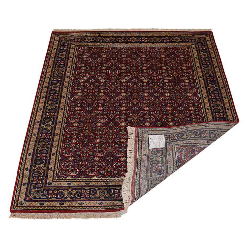 hand-knotted-nir-wool-area-rug-oriental-red-side-3