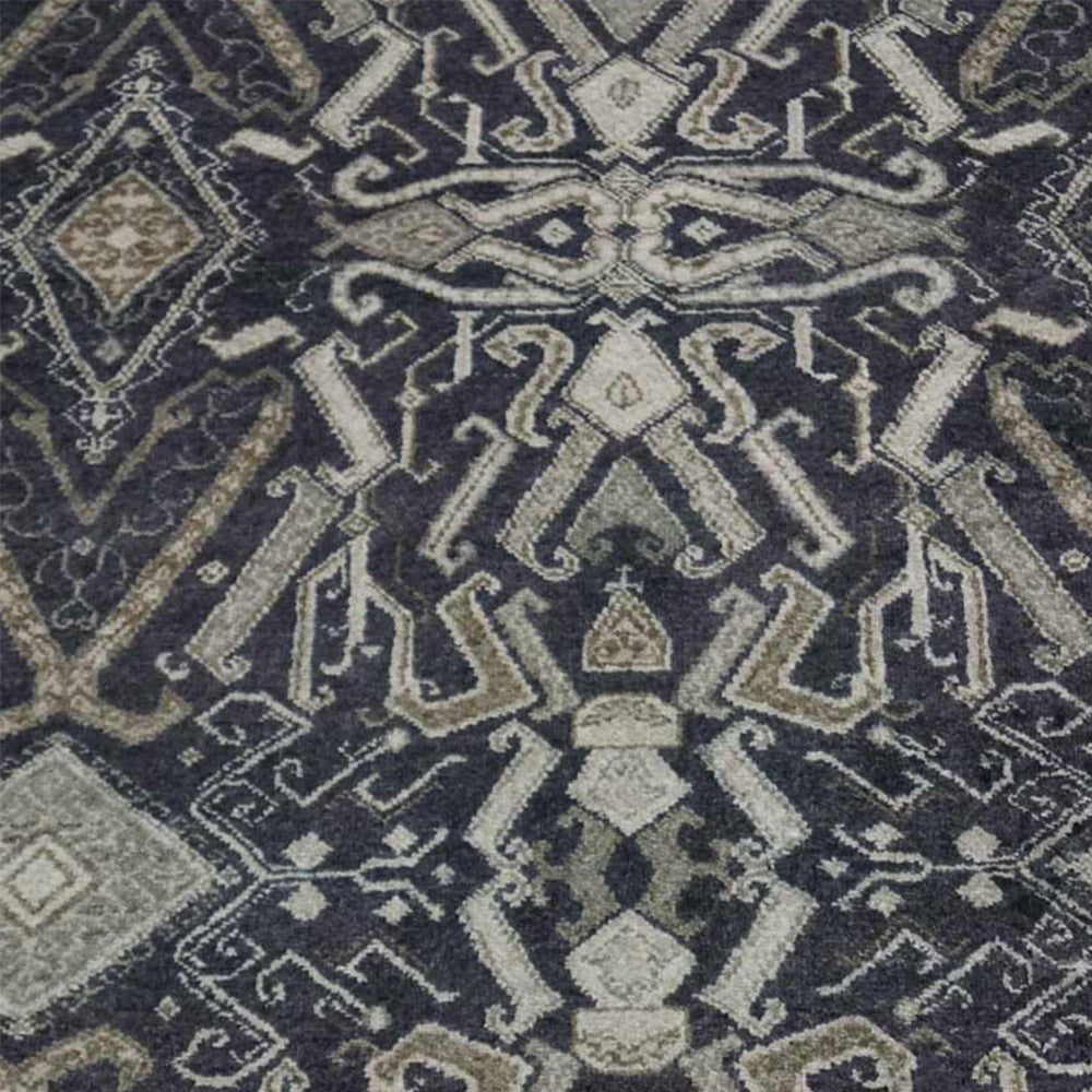 AzureElegance Hand Knotted Persian Rug