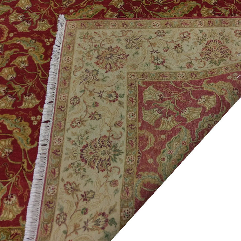 EbonyBlossom Hand Knotted Persian Rug