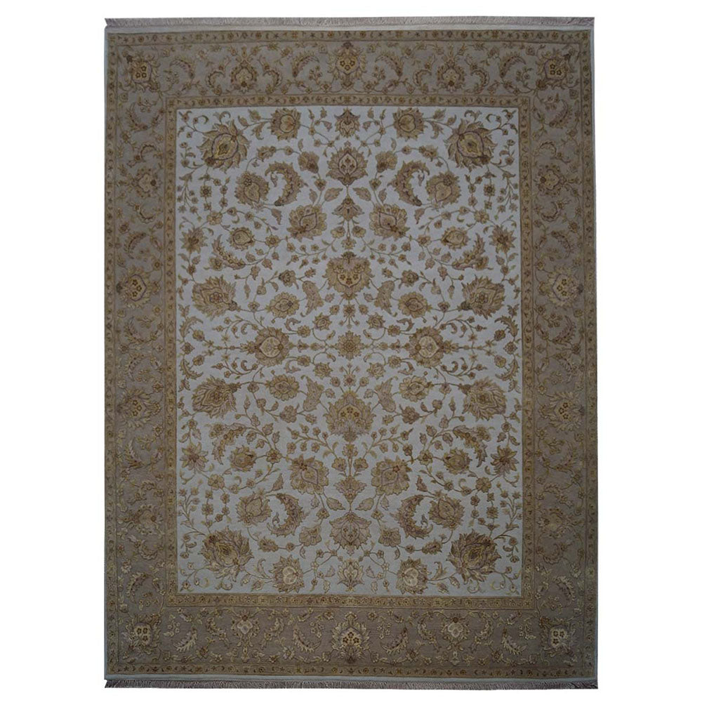 AzureMajesty Hand Knotted Persian Rug