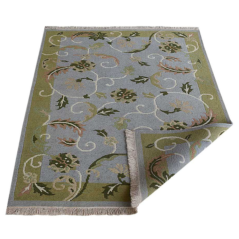 hand-knotted-sumak-wool-floral-area-rug-side-3
