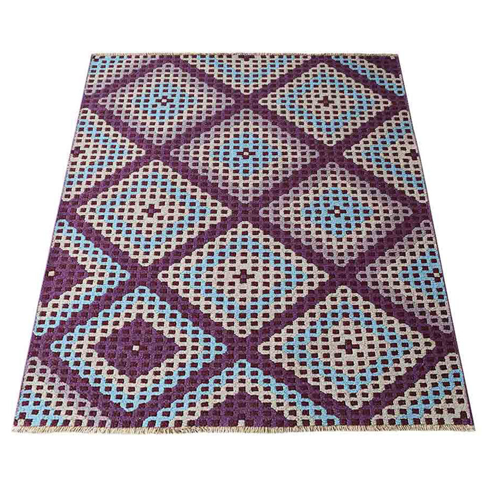 hand-knotted-sumak-multicolor-geometric-area-rug-side-2