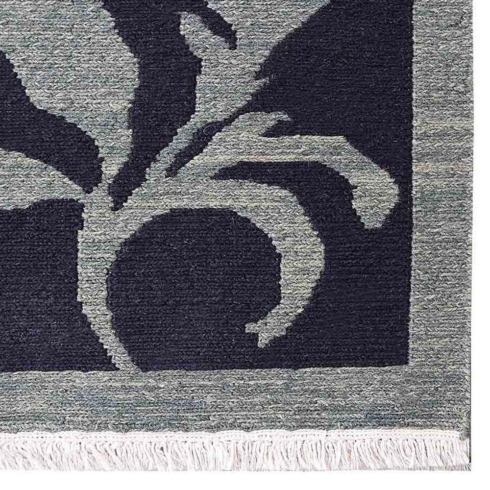 hand-knotted-sumak-multicolor-floral-area-rug-closeup-1