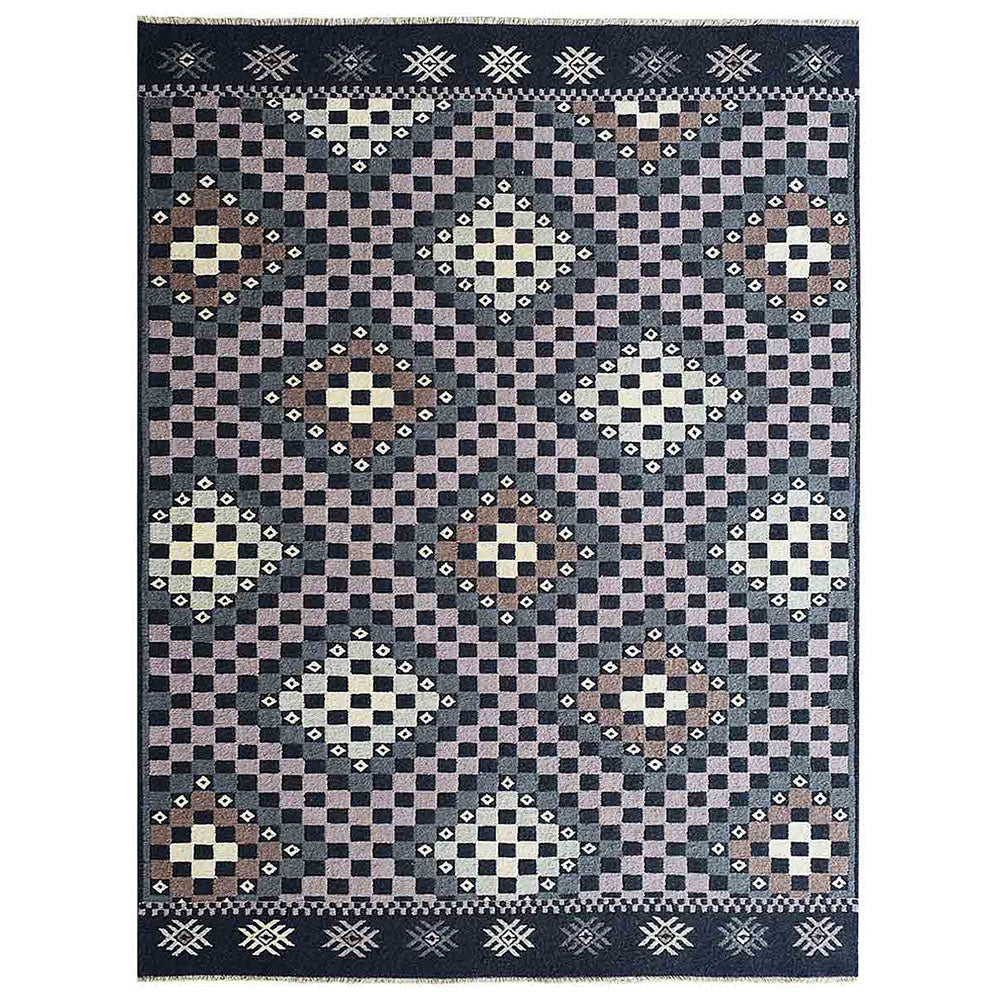 hand-knotted-sumak-multicolor-geometric-area-rug-side-1
