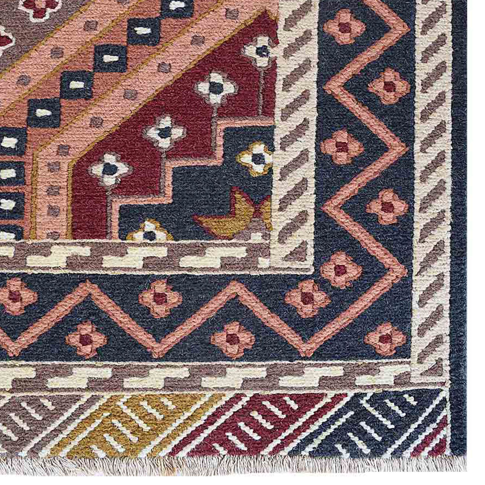 hand-knotted-sumak-multicolor-oriental-rug-closeup-1