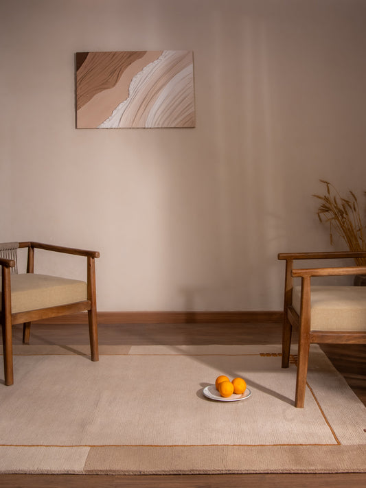 Bold Hand Knotted Rug