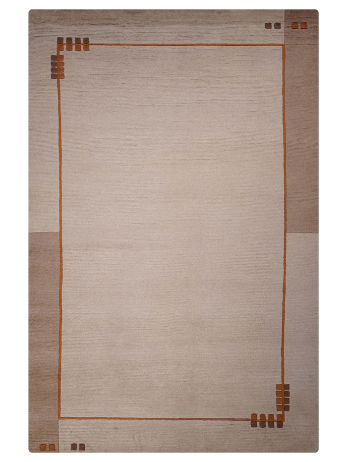 Bold Hand Knotted Rug — rug only
