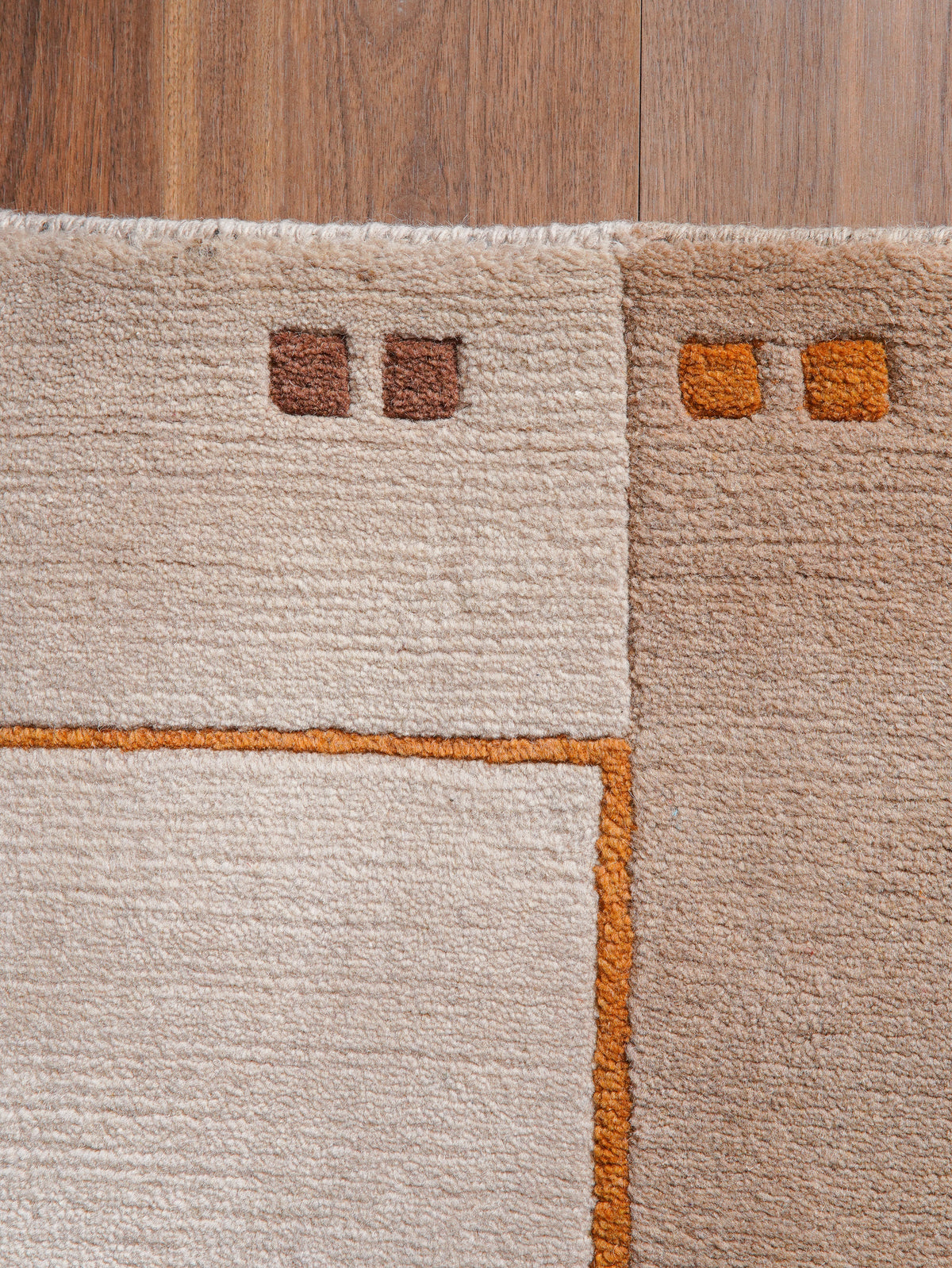 Bold Hand Knotted Rug