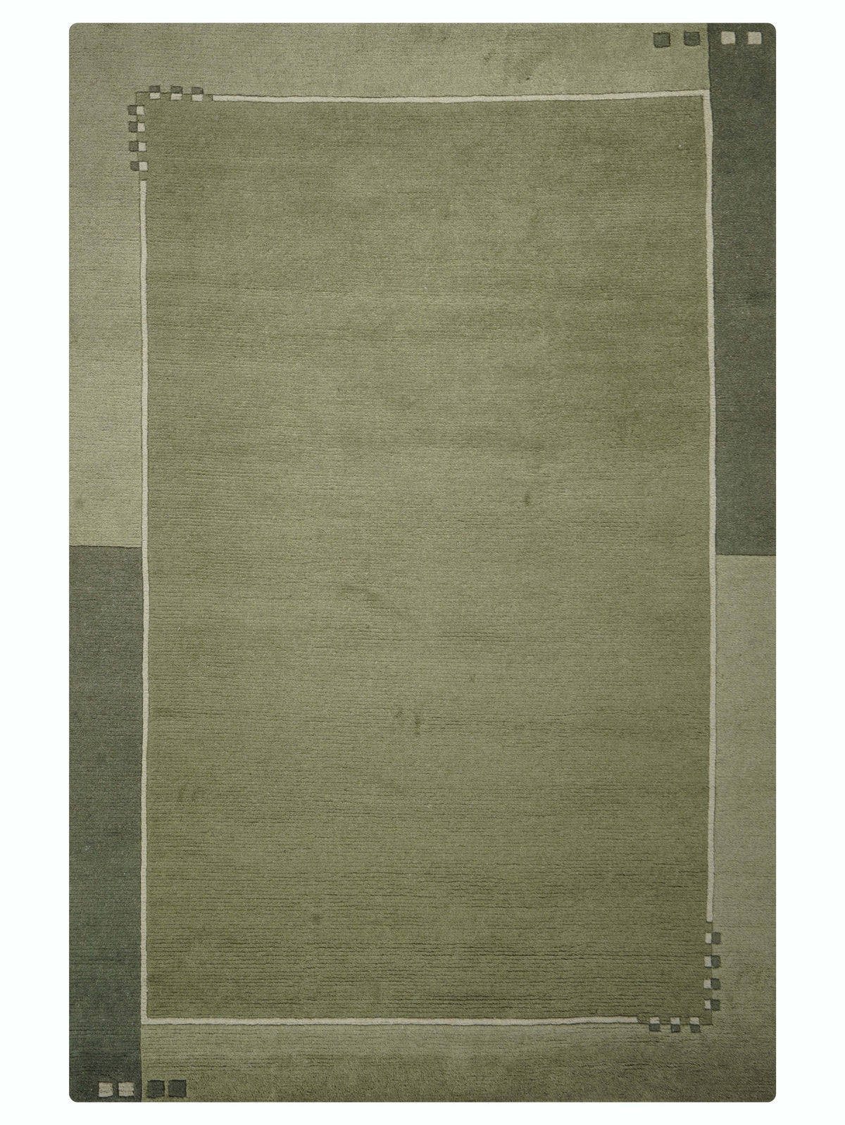 Bold Hand Knotted Rug