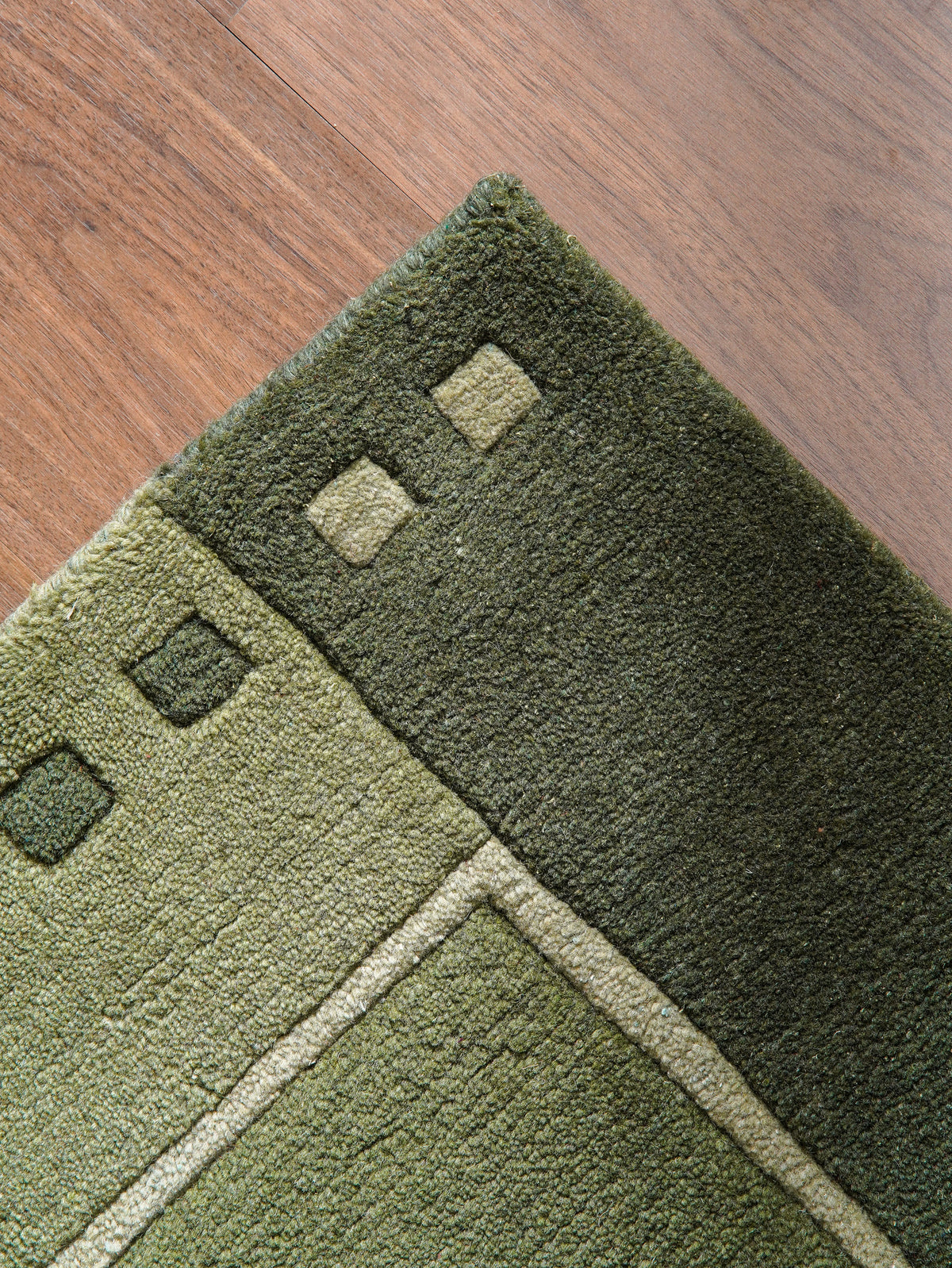 Bold Hand Knotted Rug