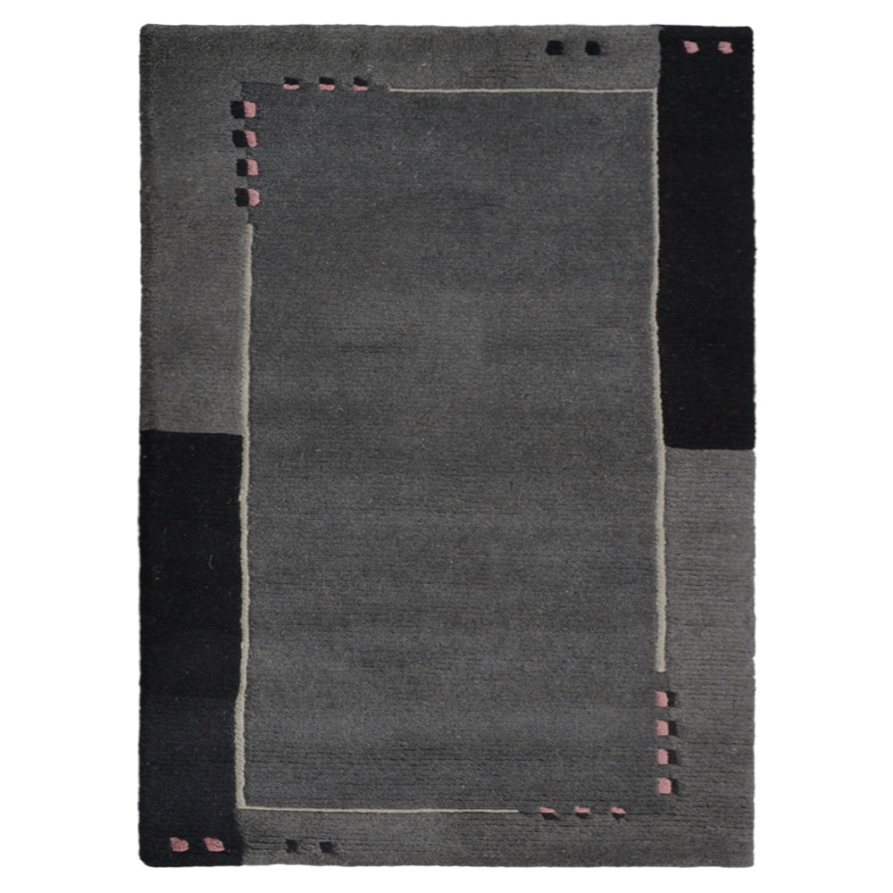 Bold Hand Knotted Rug