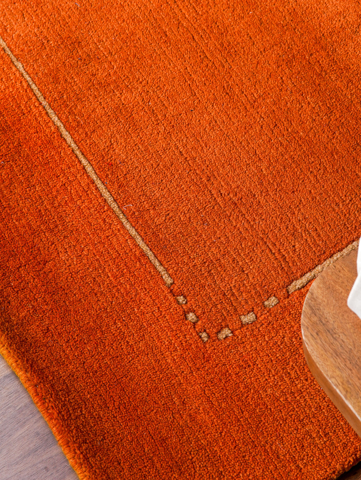 Bold Hand Knotted Rug