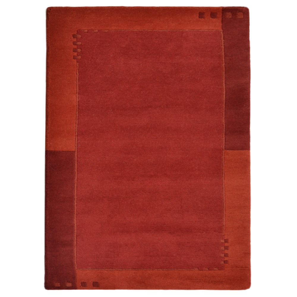 Bold Hand Knotted Rug