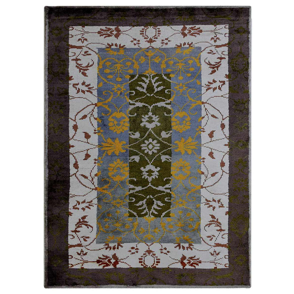 Hypnotic Hand Knotted Rug