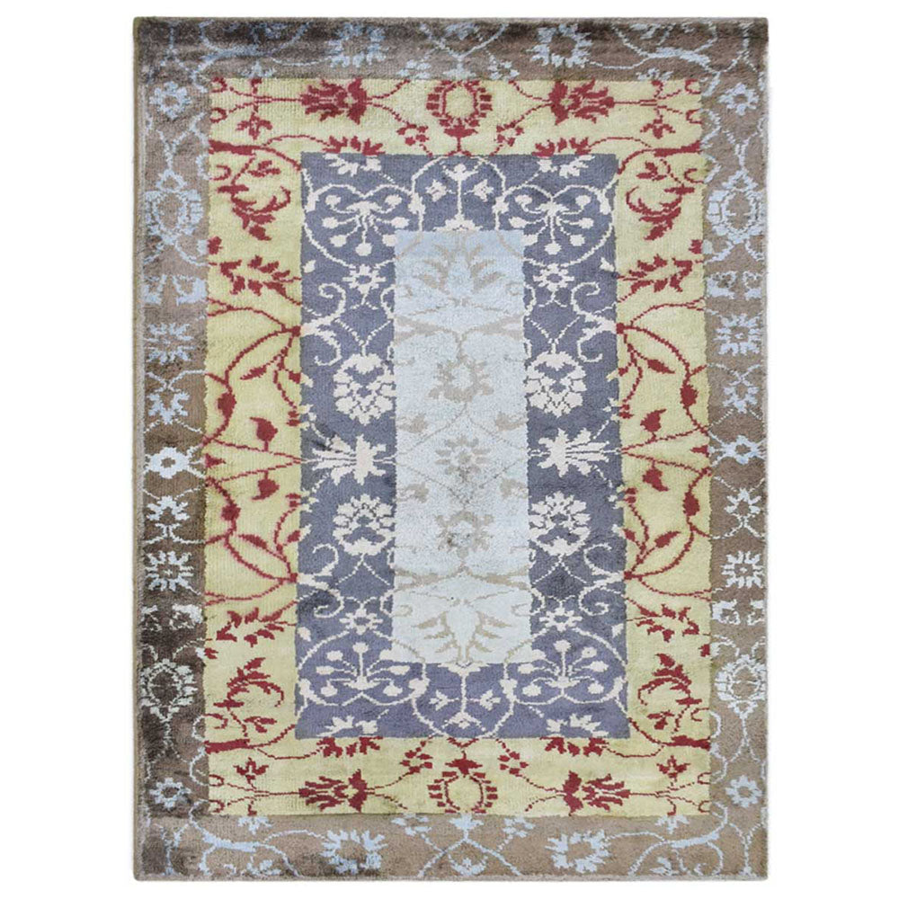 Hypnotic Hand Knotted Rug