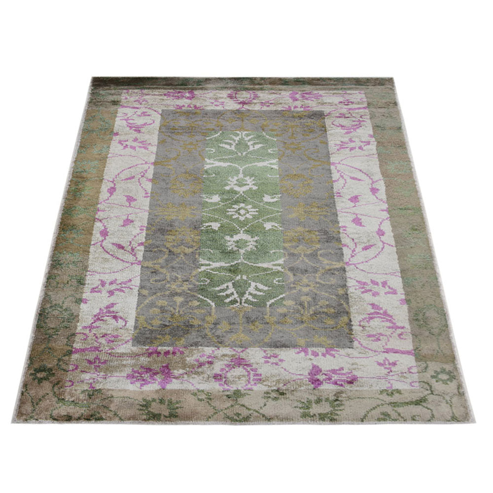 Hypnotic Hand Knotted Rug
