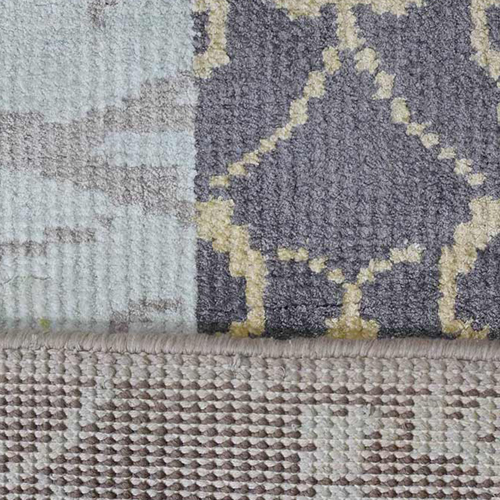 Hypnotic Hand Knotted Rug