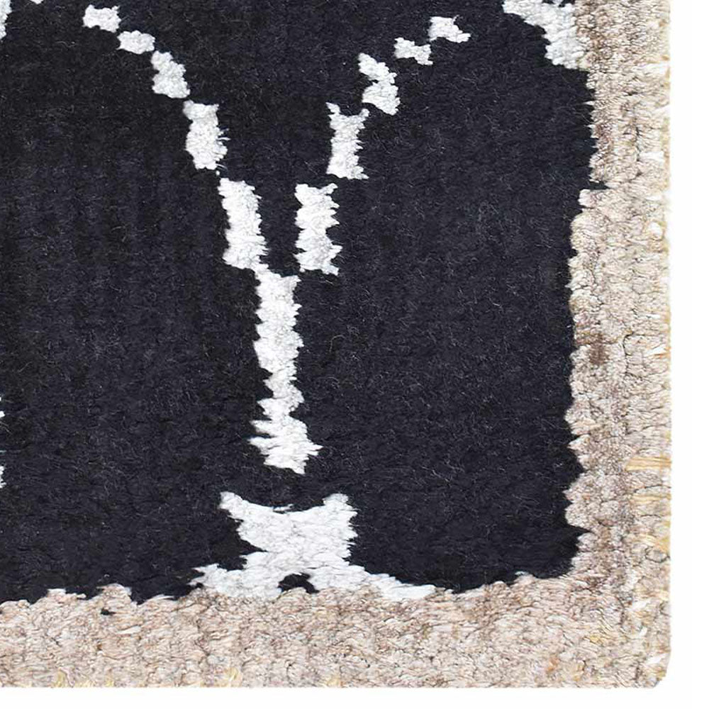Hypnotic Hand Knotted Rug