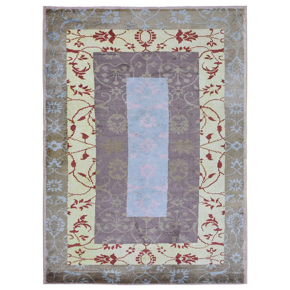Hypnotic Hand Knotted Rug