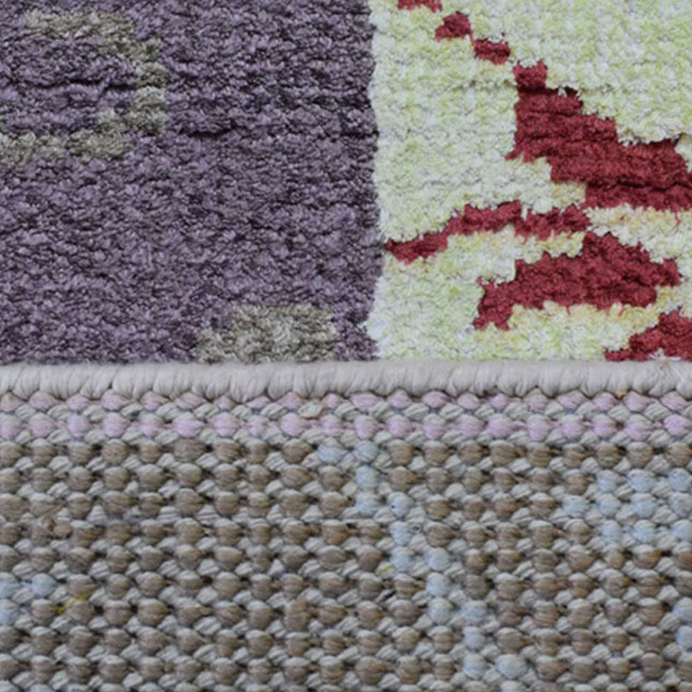 Hypnotic Hand Knotted Rug
