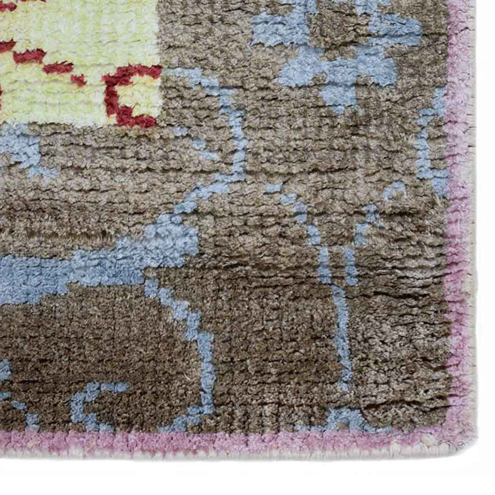Hypnotic Hand Knotted Rug
